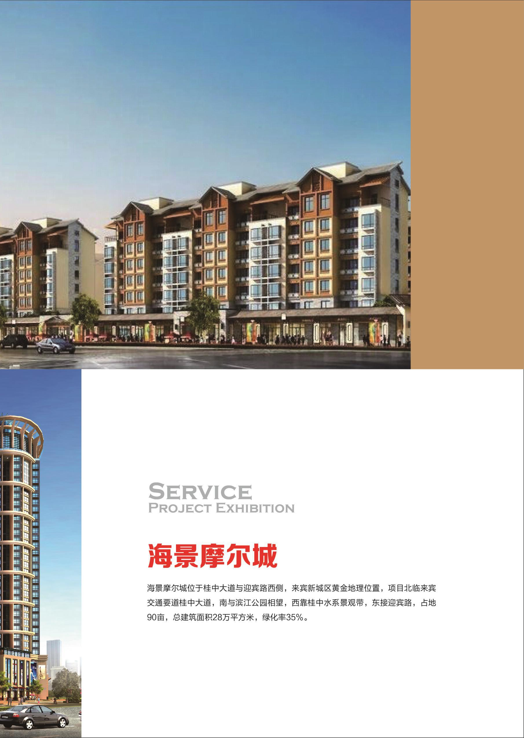 廣西來(lái)賓---海景 摩爾城